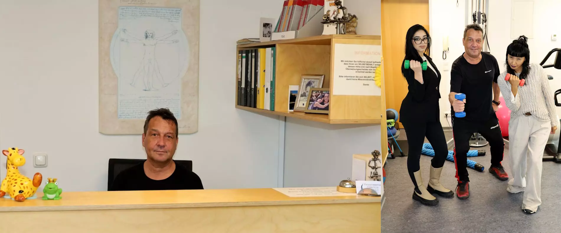 Team von David Feurstein, MSc.D.O., Physiotherapie, Leiblachtal, Lochau, Vorarlberg, Deutschland, Schweiz, Liechtenstein, Österreich